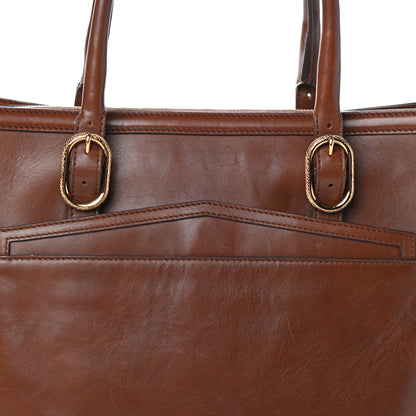 Christian Louboutin Calfskin Farida Shopping Bag Havane 7 of 9
