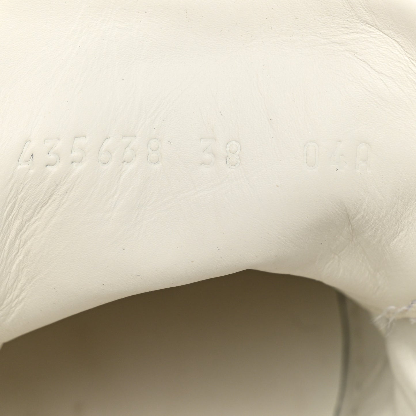 Calfskin Web Heart Embroidered Womens Ace Sneakers 38 White