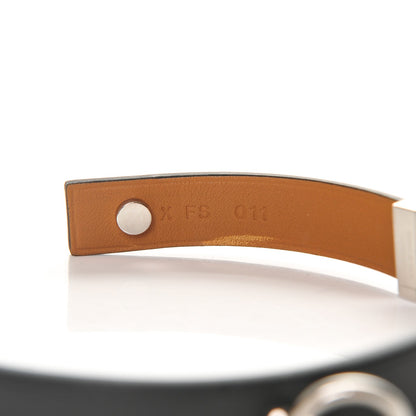 Hermes Swift Mini Dog Rings Bracelet T4 Black 5 of 6