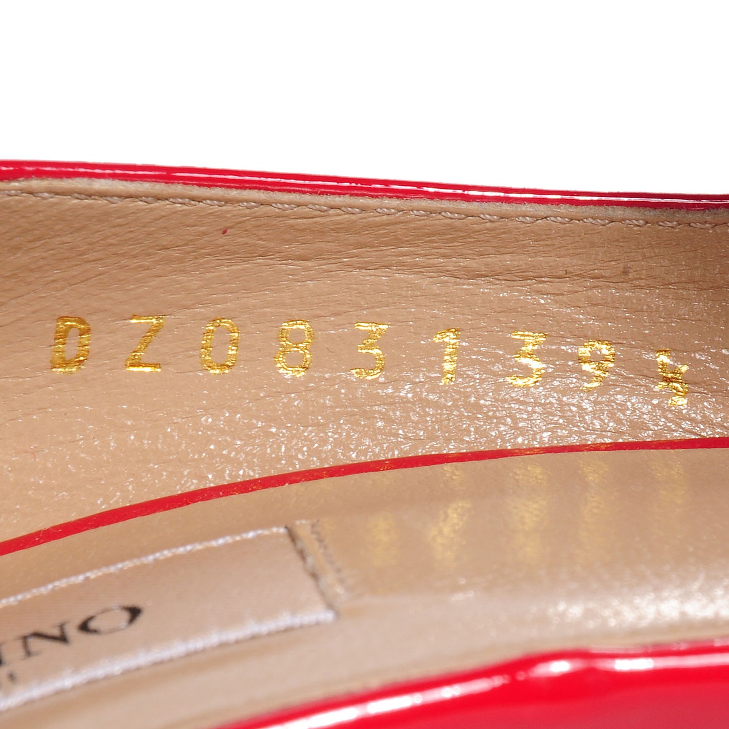 Patent Couture Bow Peep Toe d'Orsay 15/110mm Pumps 39.5 Rosso Valentino
