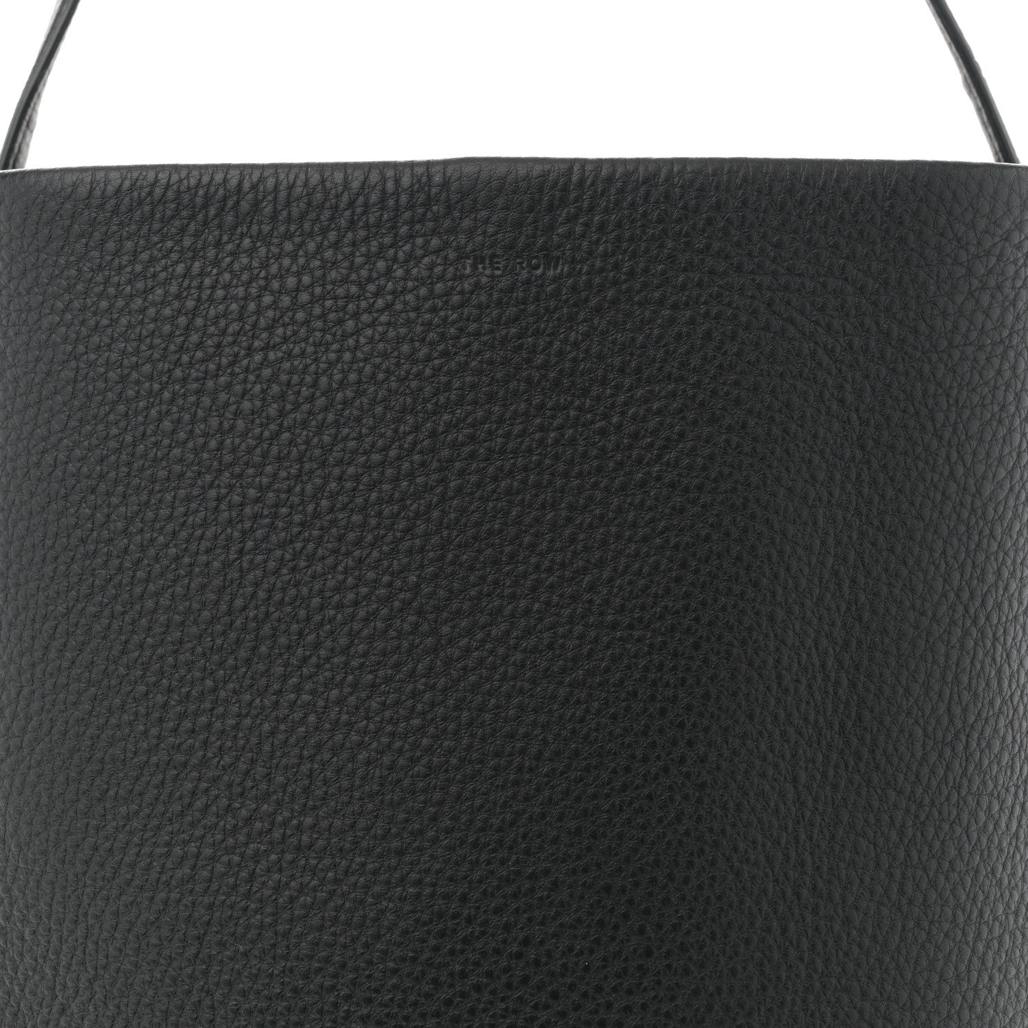 The Row Grained Calfskin Medium N/S Park Tote Black 8 of 11