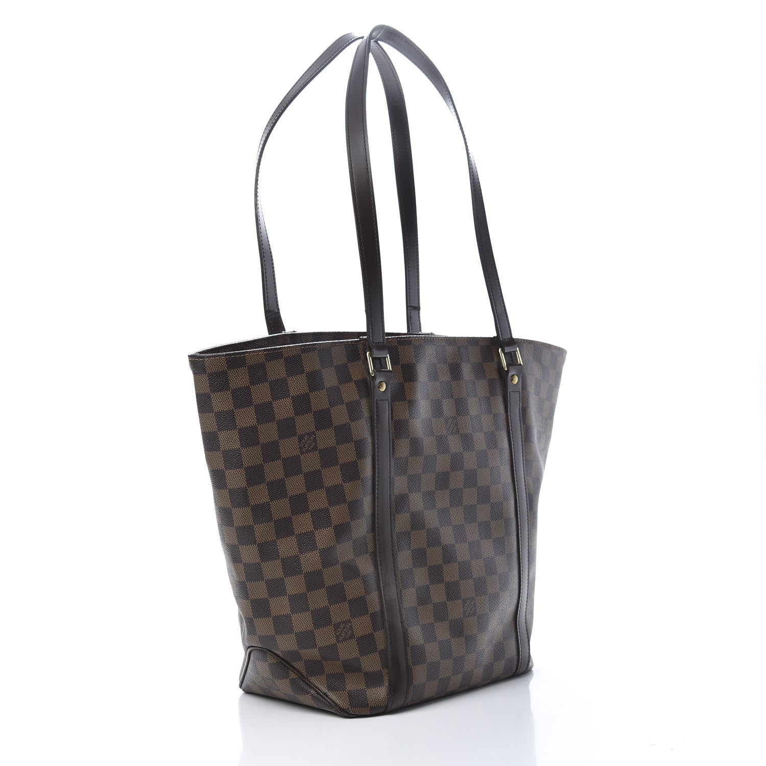 Louis Vuitton Damier Ebene Sac Shopping Tote 3 of 12