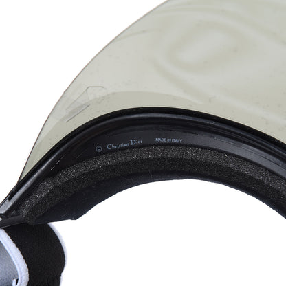 Christian Dior Mirrored DiorClub1 Sun Visor Silver 6 of 8
