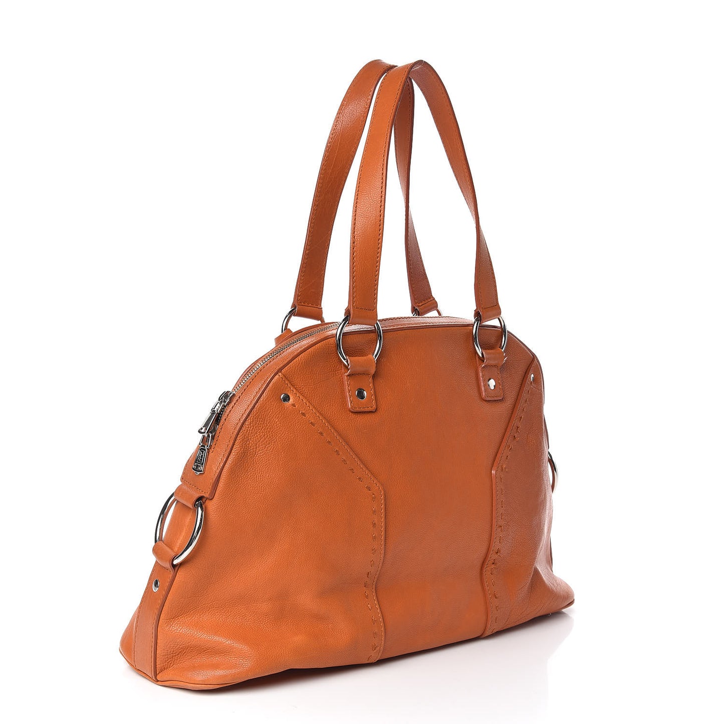 Calfskin Large Muse Orange