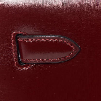 Hermes Box Kelly Sellier 32 Rouge H 10 of 27