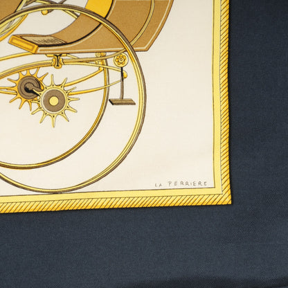 Hermes Silk Les Voitures A Transformation Scarf 90 4 of 4