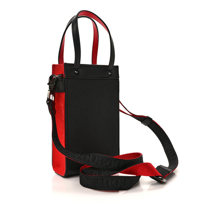 Christian Louboutin Grained Calfskin Mini Ruistote Tote Black 3 of 8