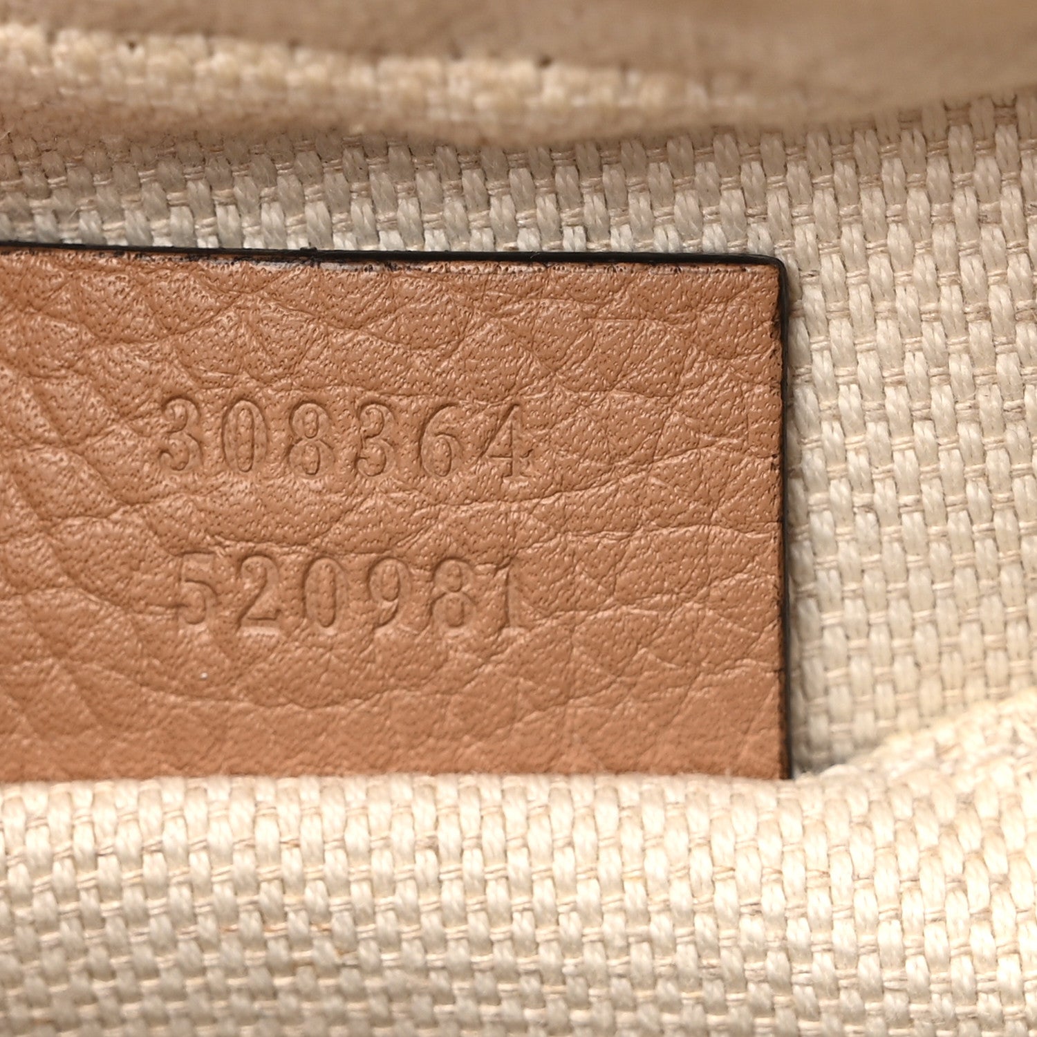 Gucci Pebbled Calfskin Small Soho Disco Bag Camelia 7 of 11