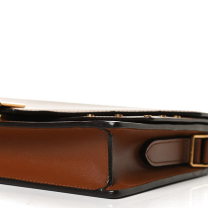 Saint Laurent Calfskin Medium Margaux Shoulder Bag Brick Ebony 8 of 15
