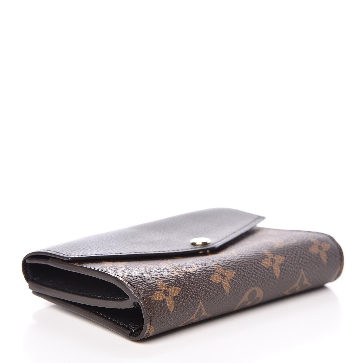 Louis Vuitton Monogram Pallas Compact Wallet Black 4 of 10