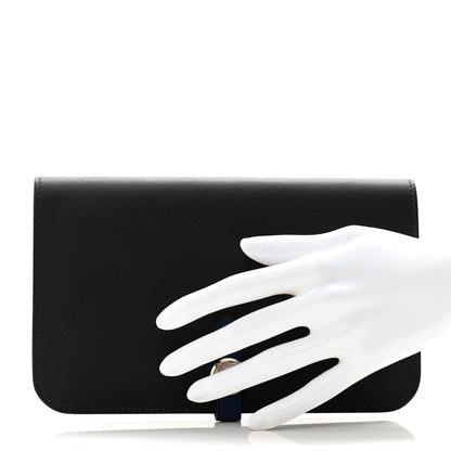 Hermes Swift Dogon Duo Wallet Black 2 of 11