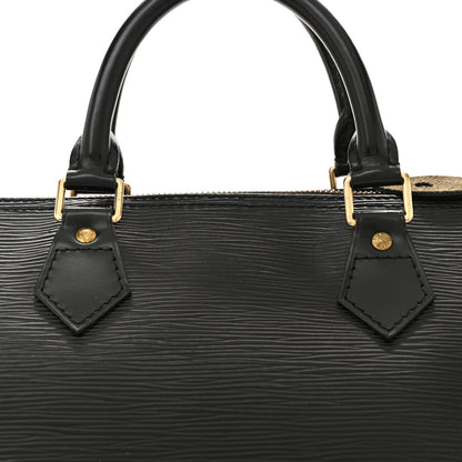 Louis Vuitton Epi Speedy 30 Black 8 of 17