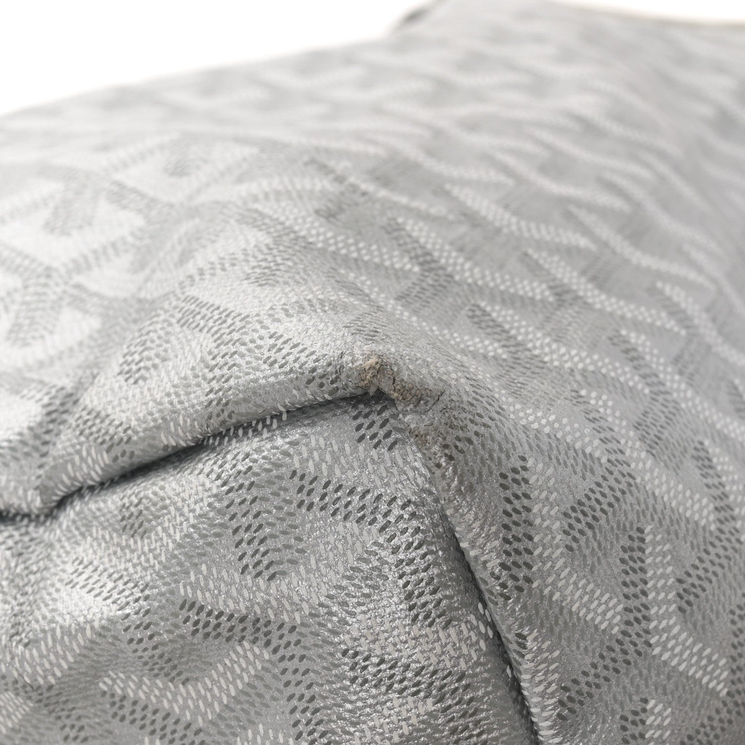 Goyard Goyardine Precious Metals Saint Louis GM Silver 12 of 13