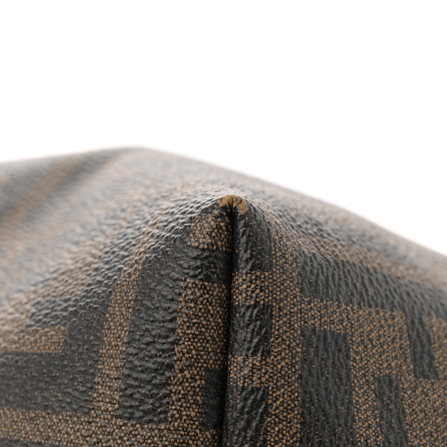 Fendi Zucca Spalmati Medium Roll Tote Tobacco Pavone 11 of 12