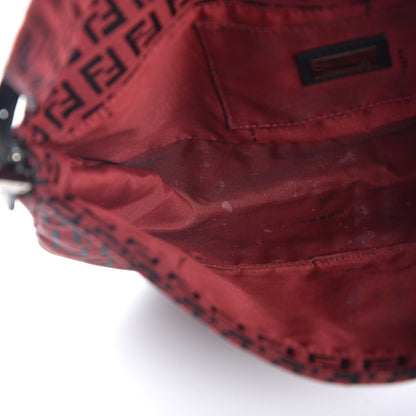 Fendi Zucca Baguette Red 9 of 10
