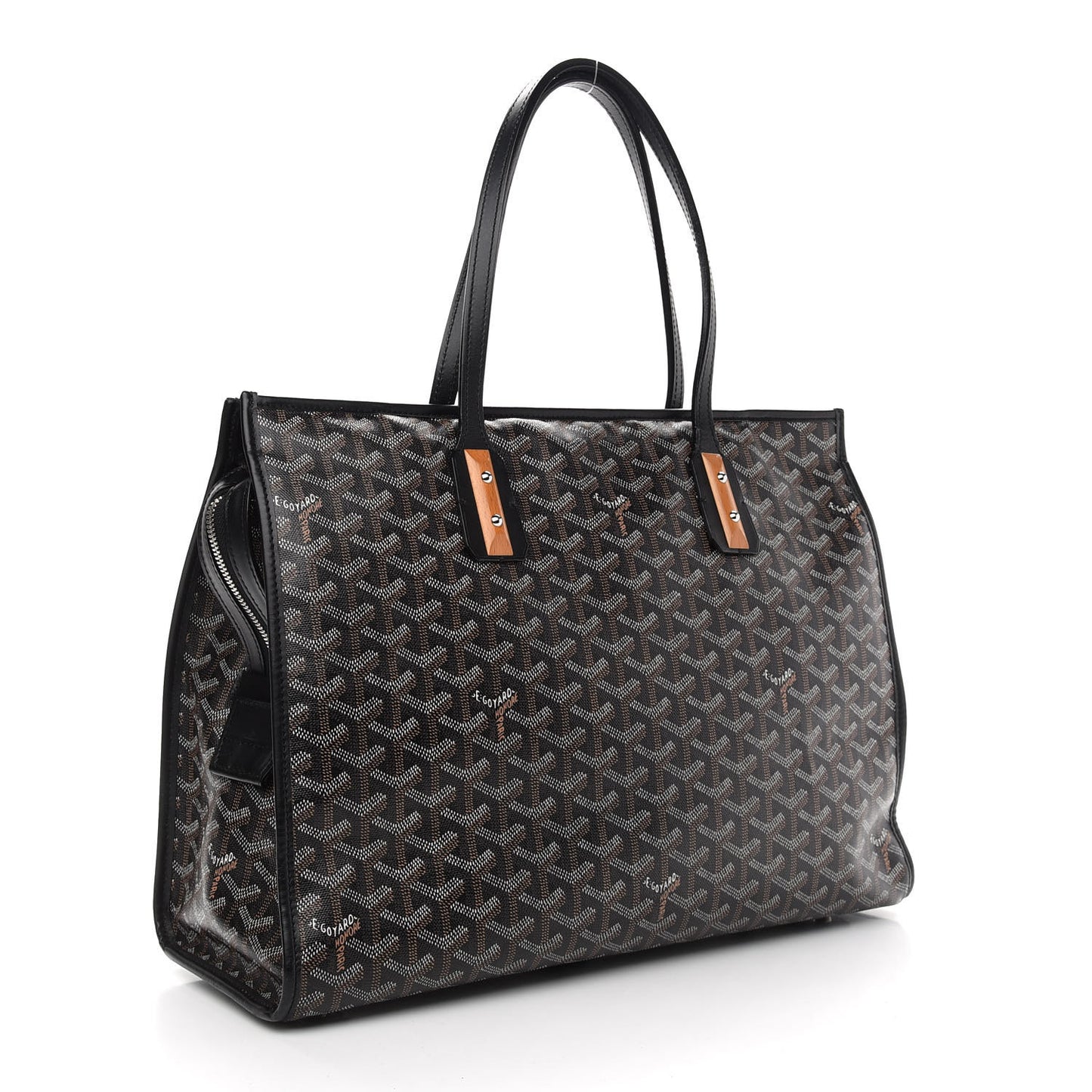 Goyardine Marquises Tote Black