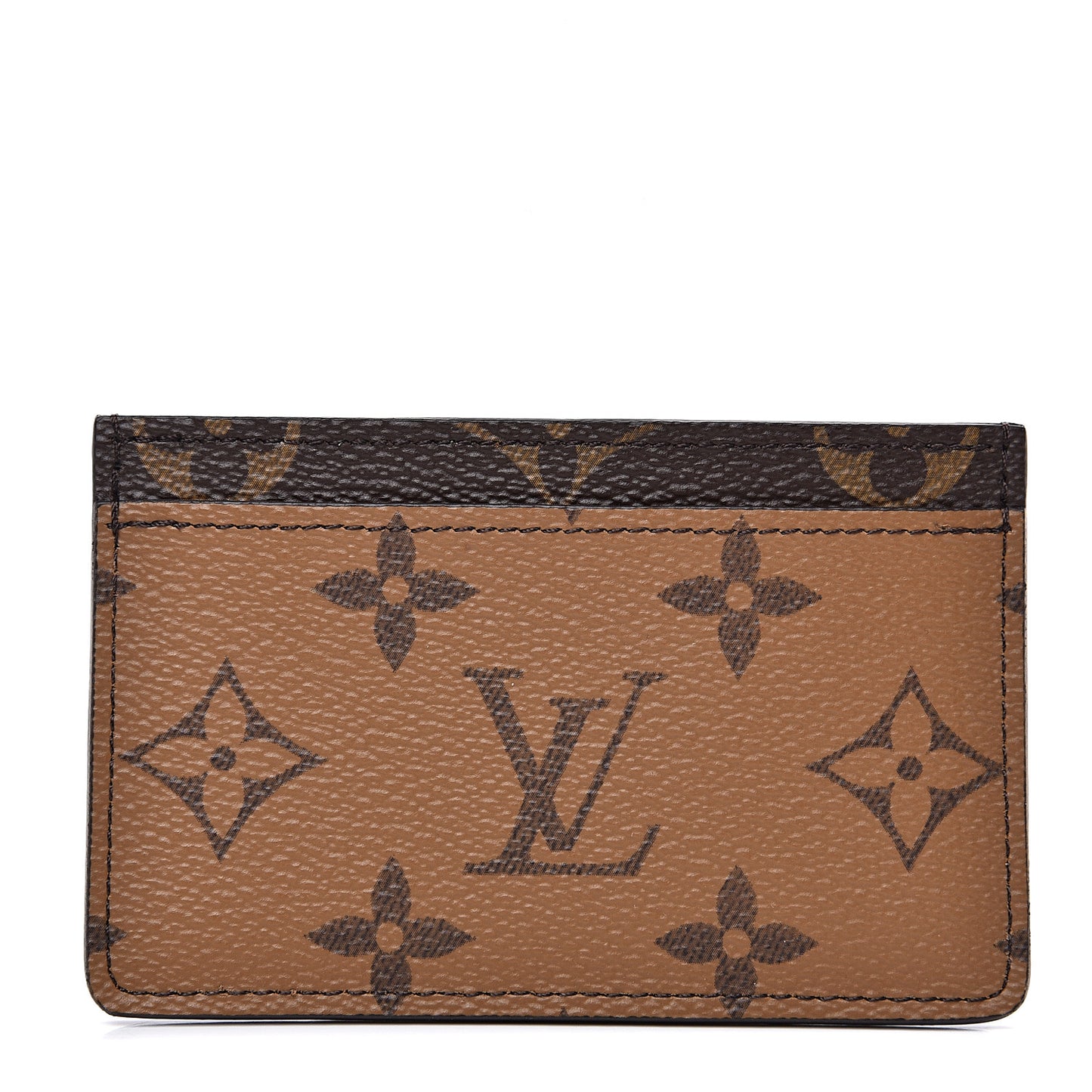 Reverse Monogram Card Holder