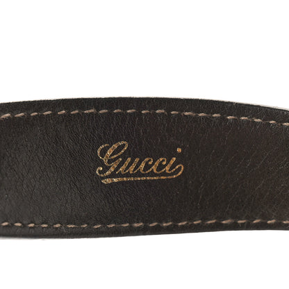 Gucci Monogram Web Jackie O Bouvier Hobo Dark Brown 7 of 10