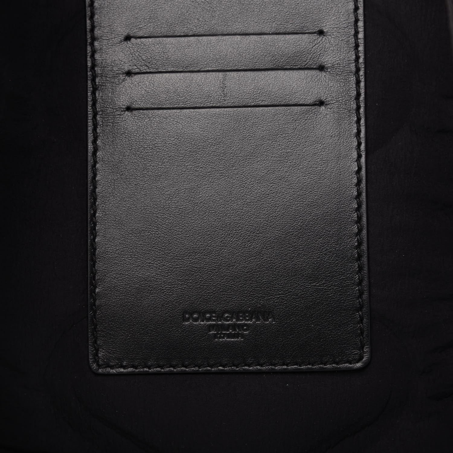 Dolce & Gabbana DOLCE &GABBANA Nylon Logo Backpack Black 10 of 11