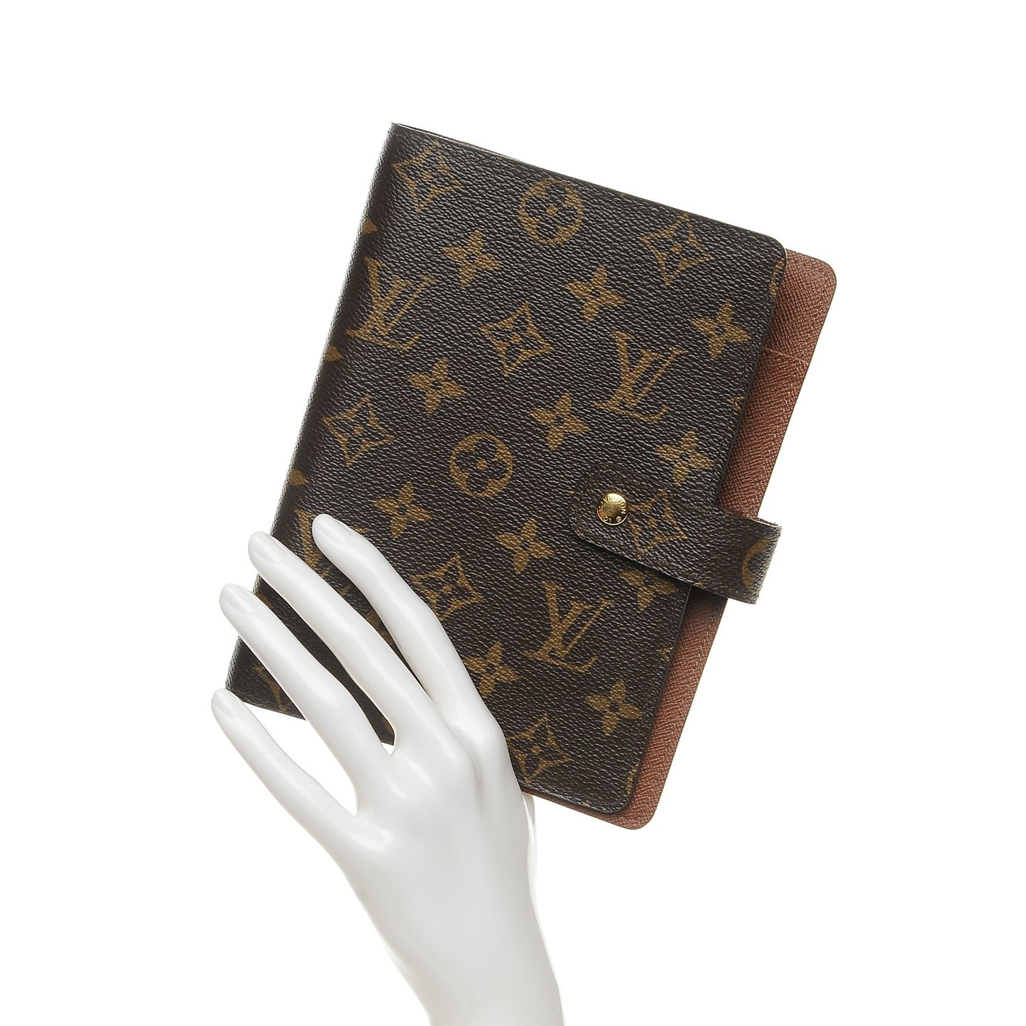 Monogram Medium Ring Agenda Cover