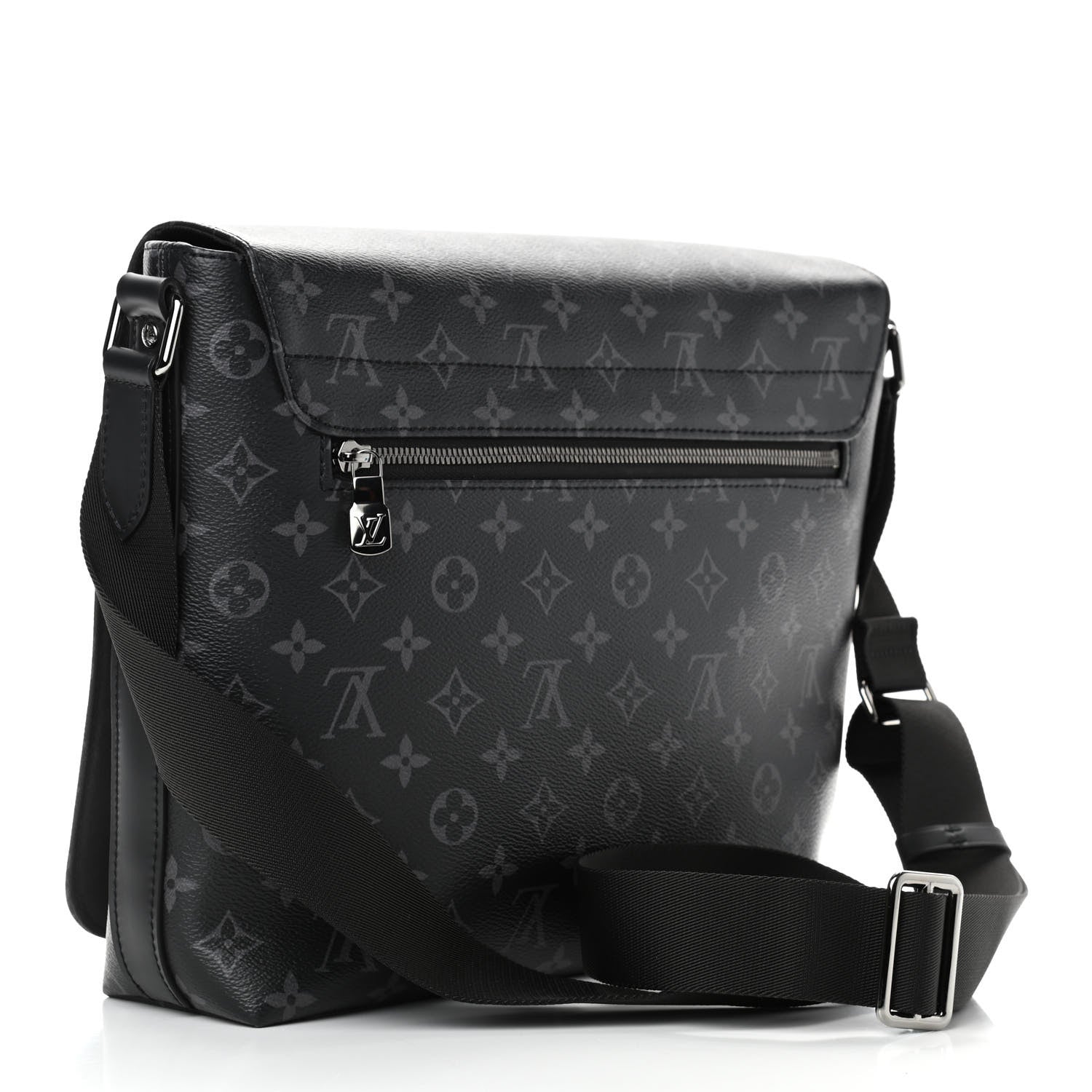 Louis Vuitton Monogram Eclipse District PM Black 3 of 10