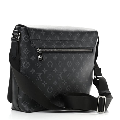 Louis Vuitton Monogram Eclipse District PM Black 3 of 10