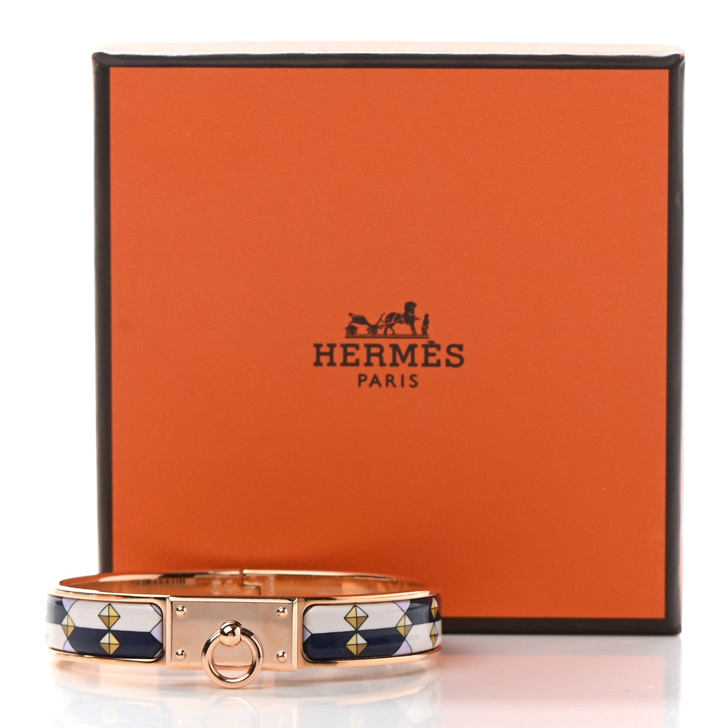Enamel Clic Anneau Colliers de Chiens Bracelet Lilas