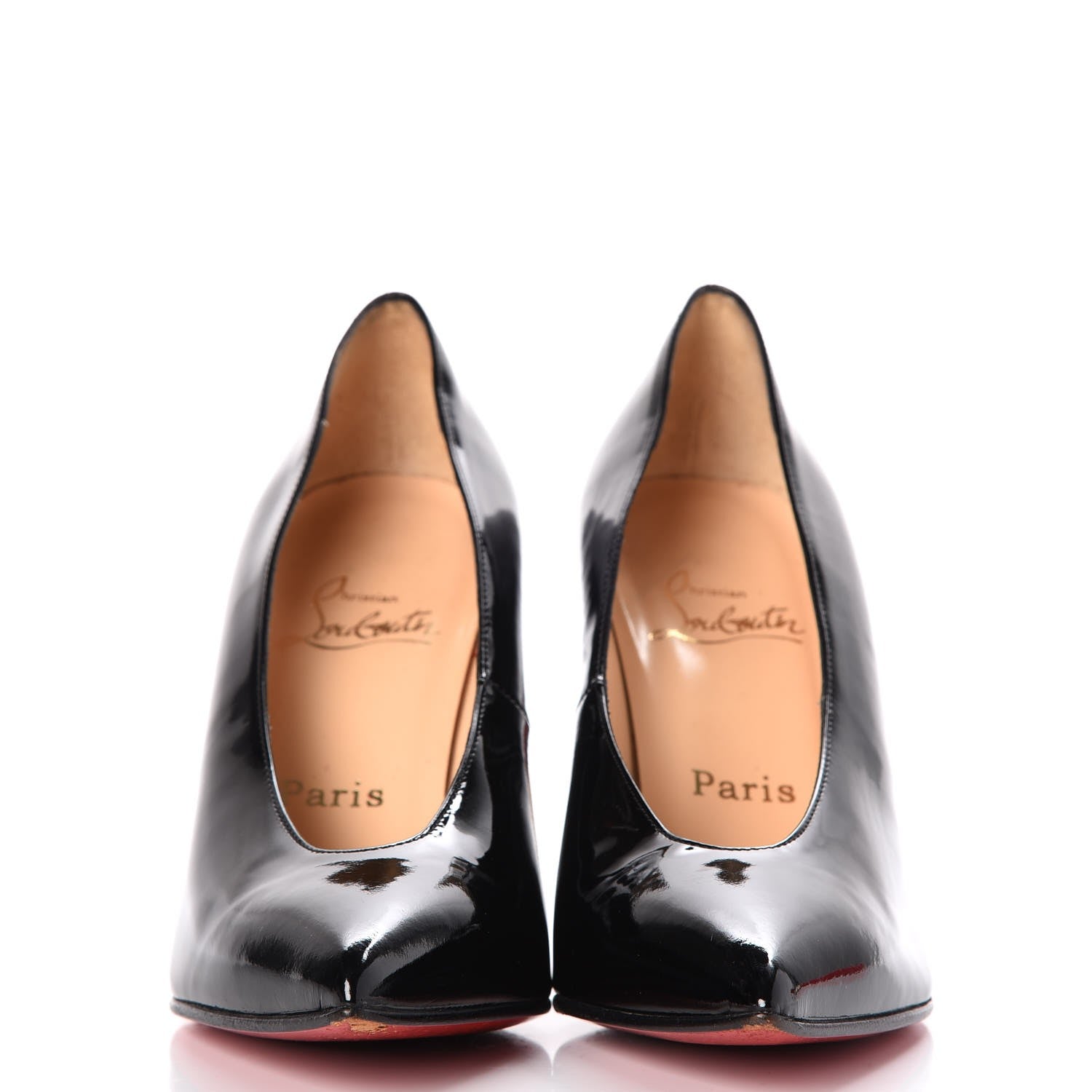 Christian Louboutin Patent Lola Pumps 37.5 Black 2 of 15