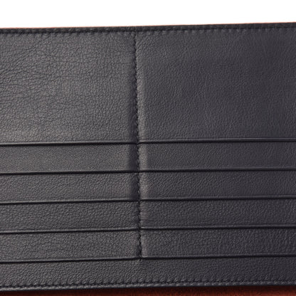 Celine Grained Calfskin Large Multifunction Strap Wallet Coquelicot 9 of 10