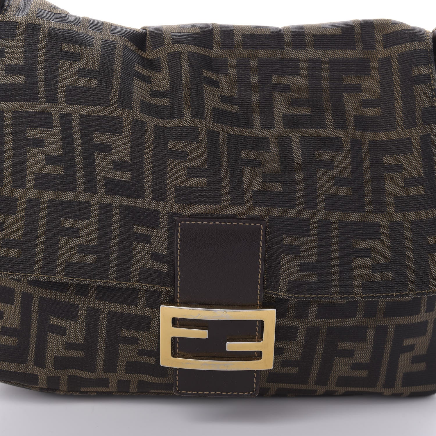 Fendi Zucca Mama Baguette Tobacco 9 of 10
