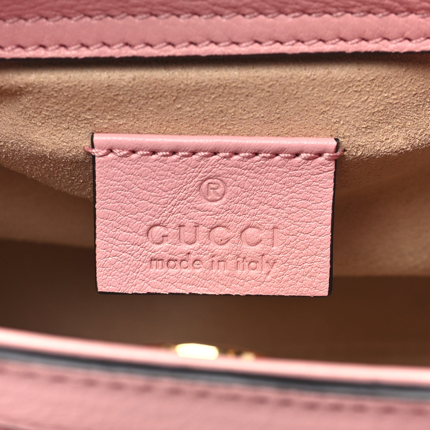 Gucci Wonka Grain Calfskin Mini Diana Tote Bag Wild Rose Fuxia Fluo 6 of 10