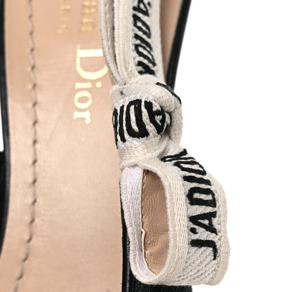 Christian Dior Denim Ribbon J'Adior Slingback 65mm Pumps 36 Blue 11 of 12