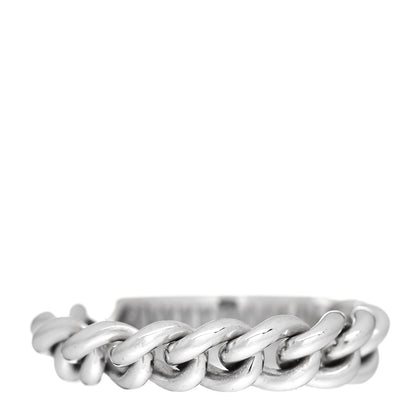 Christian Dior 18K White Gold Gourmette Ring 53 6.5 3 of 4