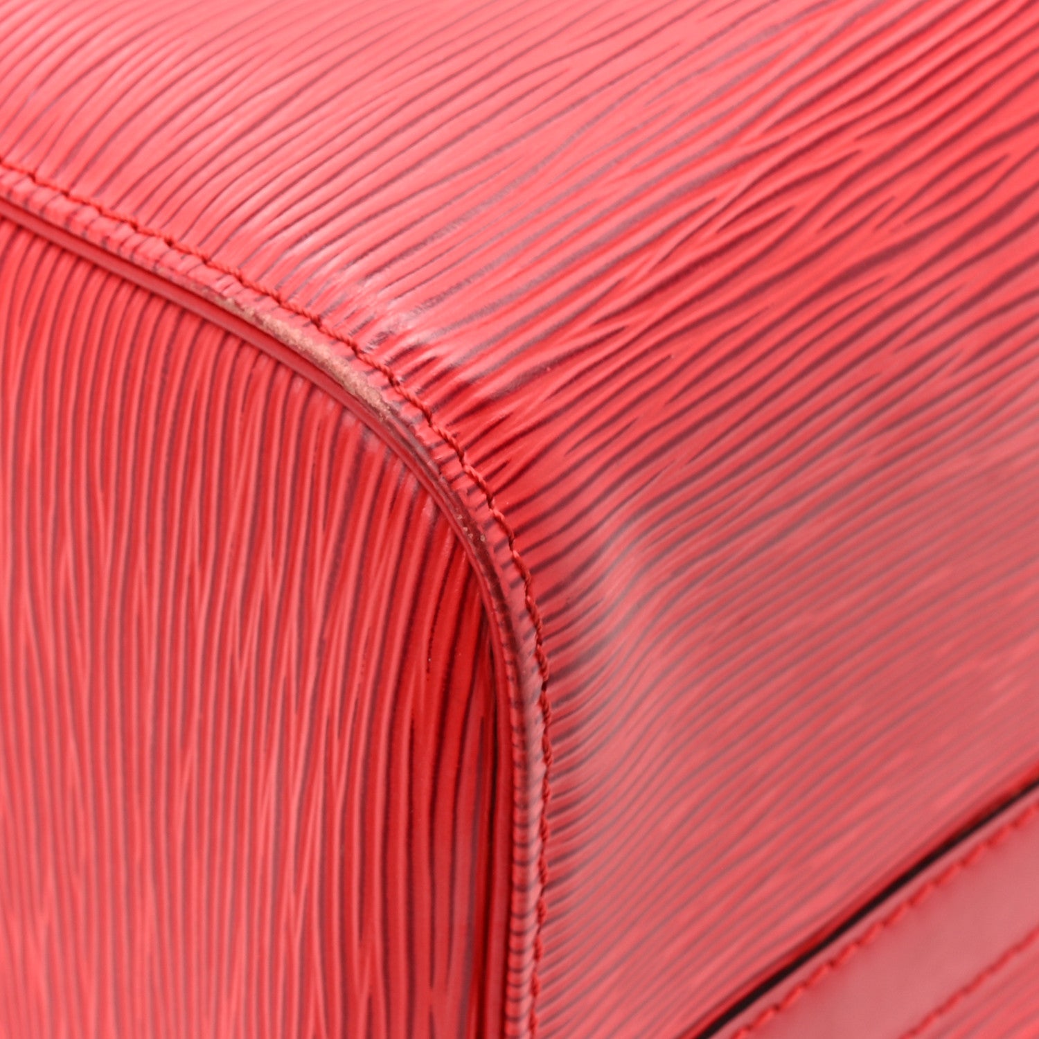 Louis Vuitton Epi Speedy 35 Castillan Red 10 of 16