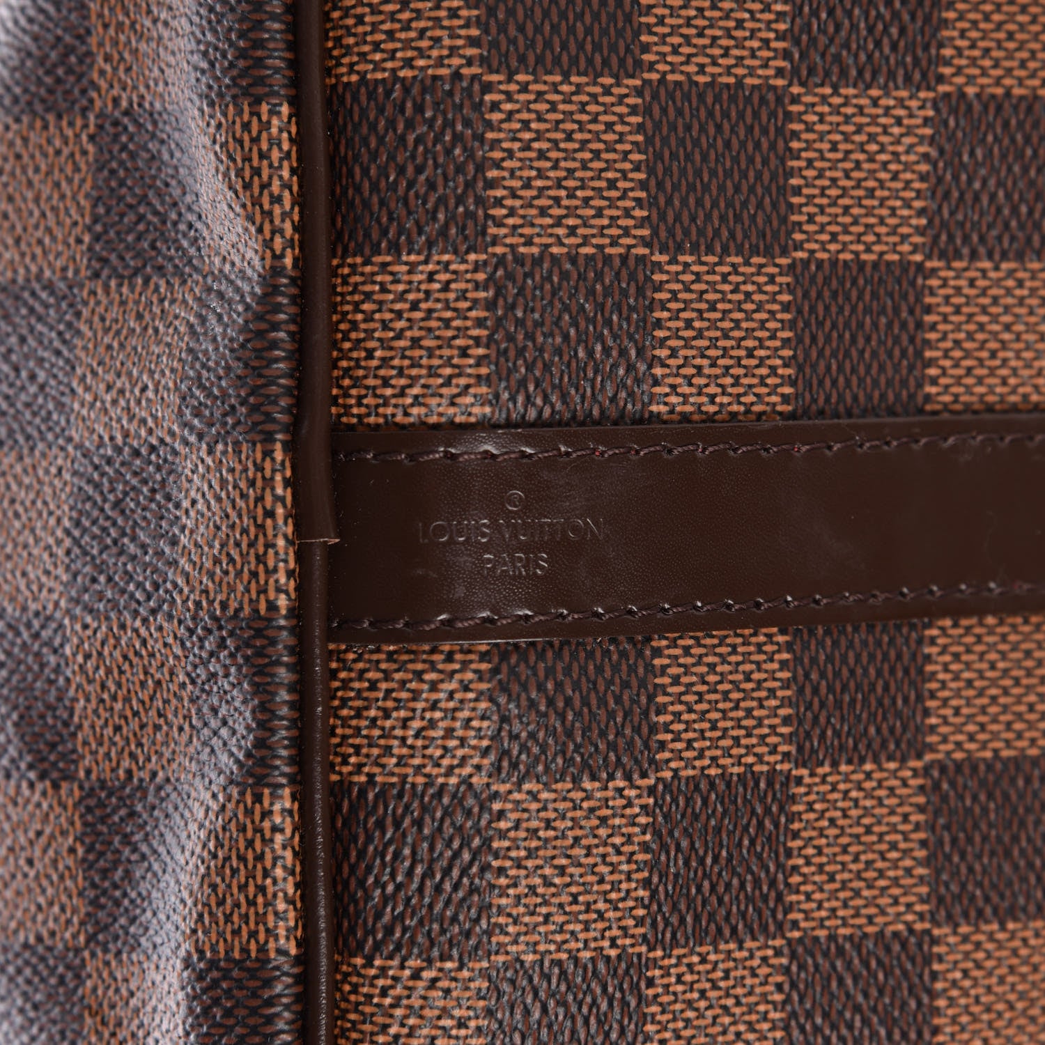Louis Vuitton Damier Ebene Speedy Bandouliere 30 8 of 12