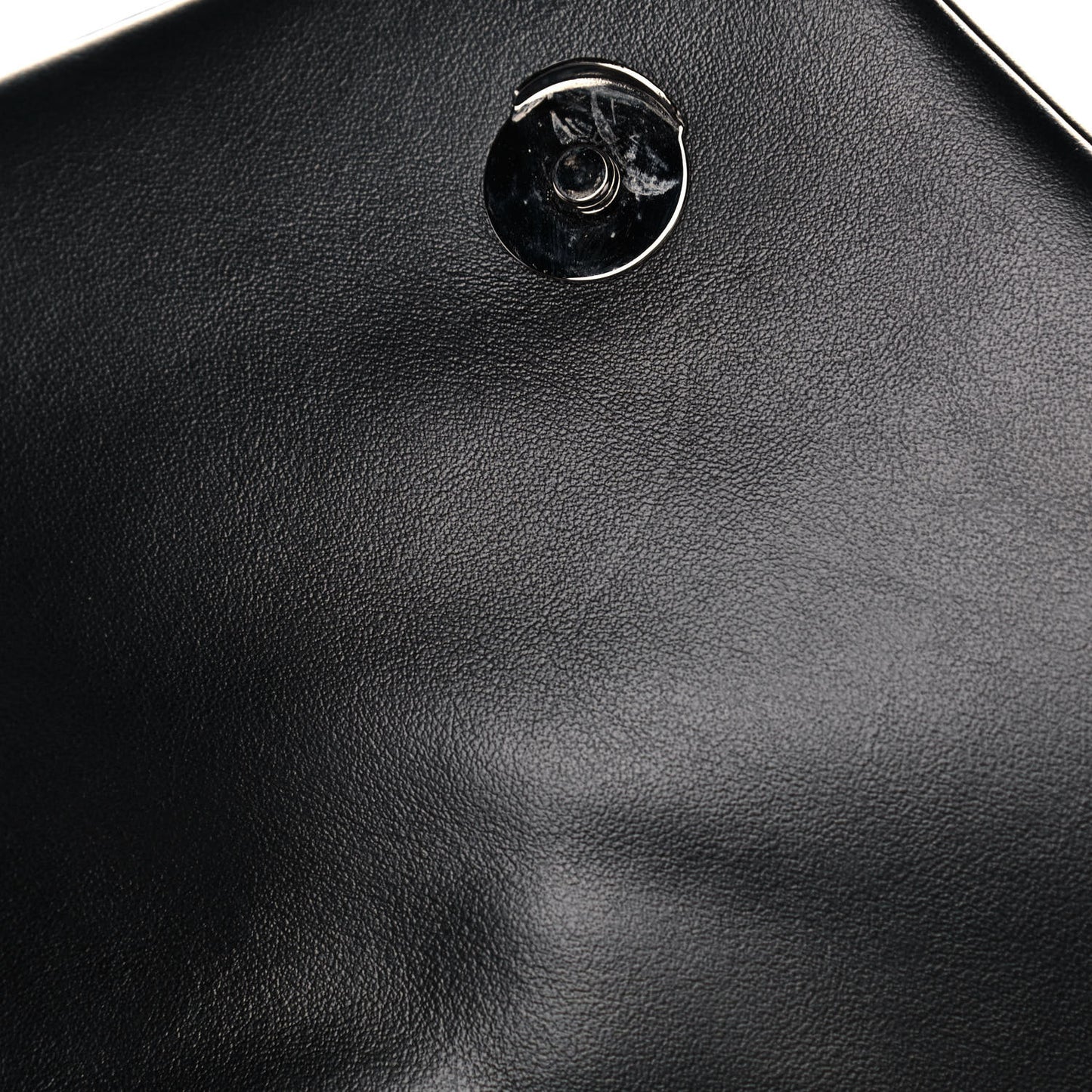 Calfskin Y Quilted Monogram Medium Loulou Chain Satchel Black