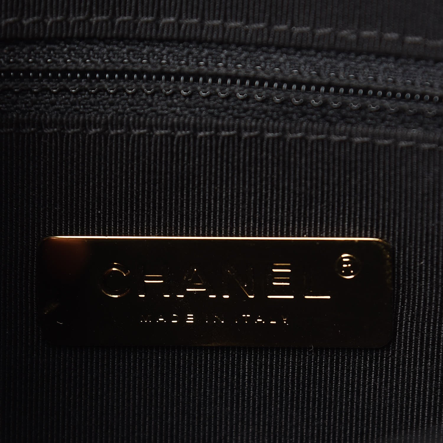 Chanel Calfskin Caviar Quilted Chain Handle Flap Black 6 of 12