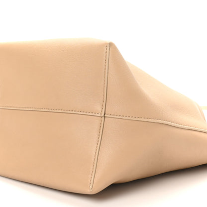 The Row Grained Calfskin Small N/S Park Tote Dark Taupe 9 of 9