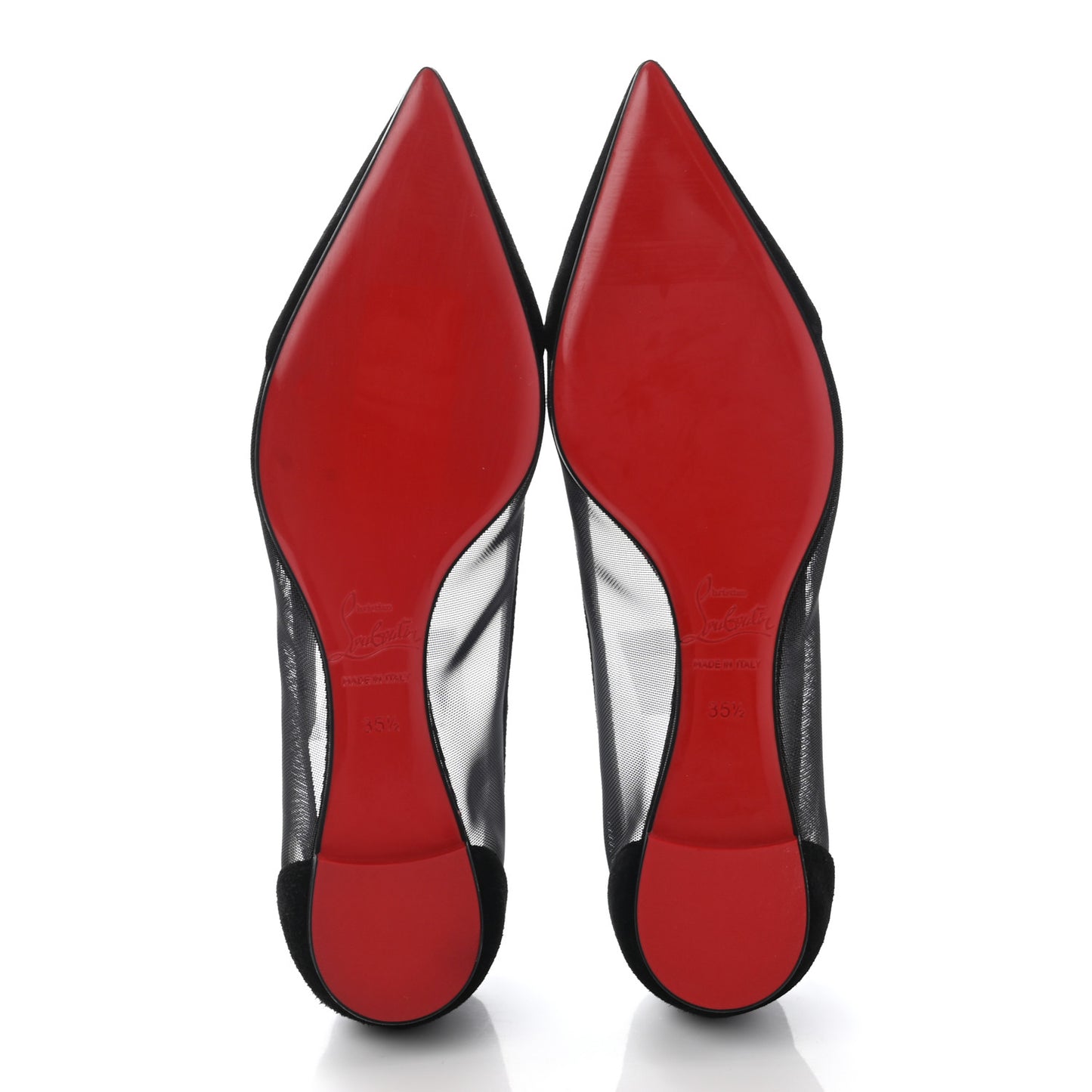Veau Velours Rete Galativi Flats 35.5 Black