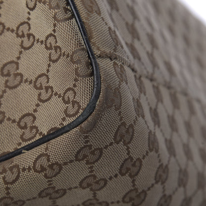 Gucci Monogram Large Sukey Tote Beige Ebony Black 15 of 21