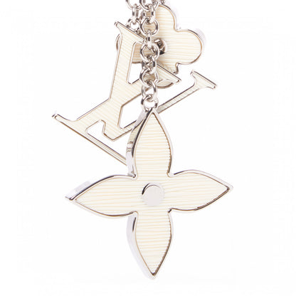 Louis Vuitton Fleur d Epi Bag Charm Ivory 4 of 6