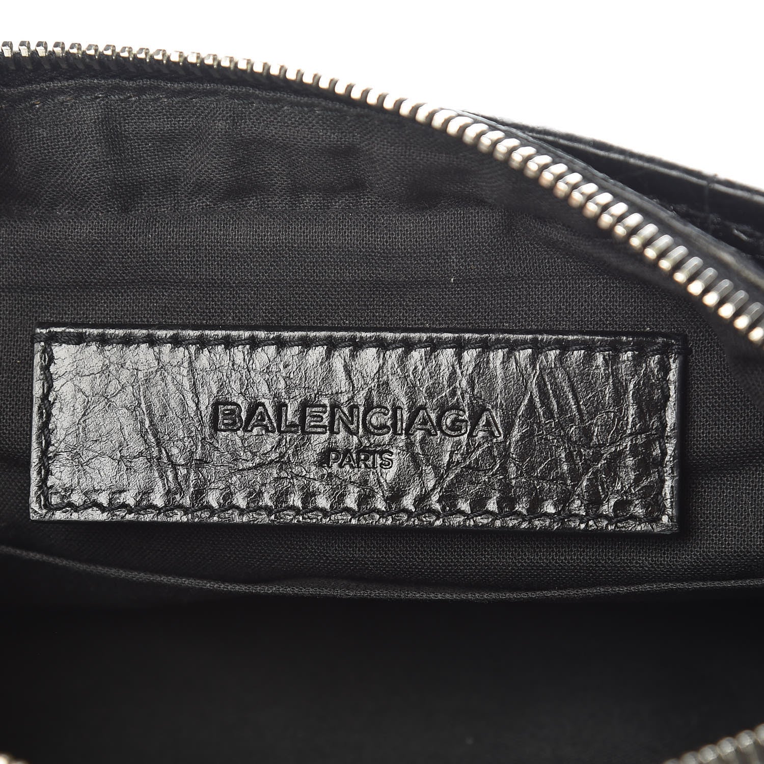 Balenciaga Lambskin Classic Hardware Neo Lift Hip Bag Black 7 of 10