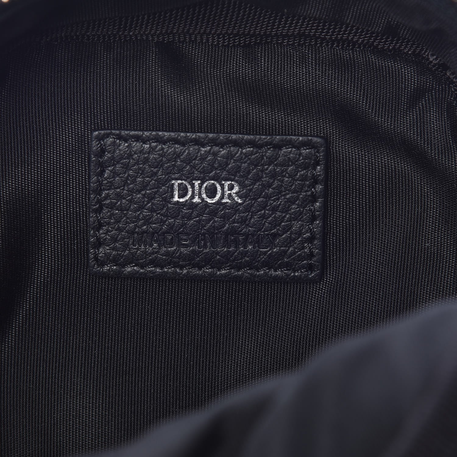 Christian Dior Oblique Crossbody Bag Blue 6 of 9
