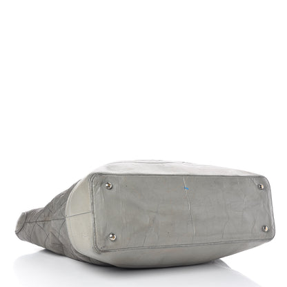 Chanel Iridescent Calfskin VIP Shopping Tote Grey 4 of 34