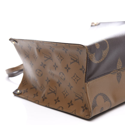 Louis Vuitton Reverse Monogram Giant Onthego MM 7 of 9