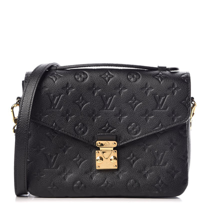 Louis Vuitton Empreinte Pochette Metis Black 1 of 9