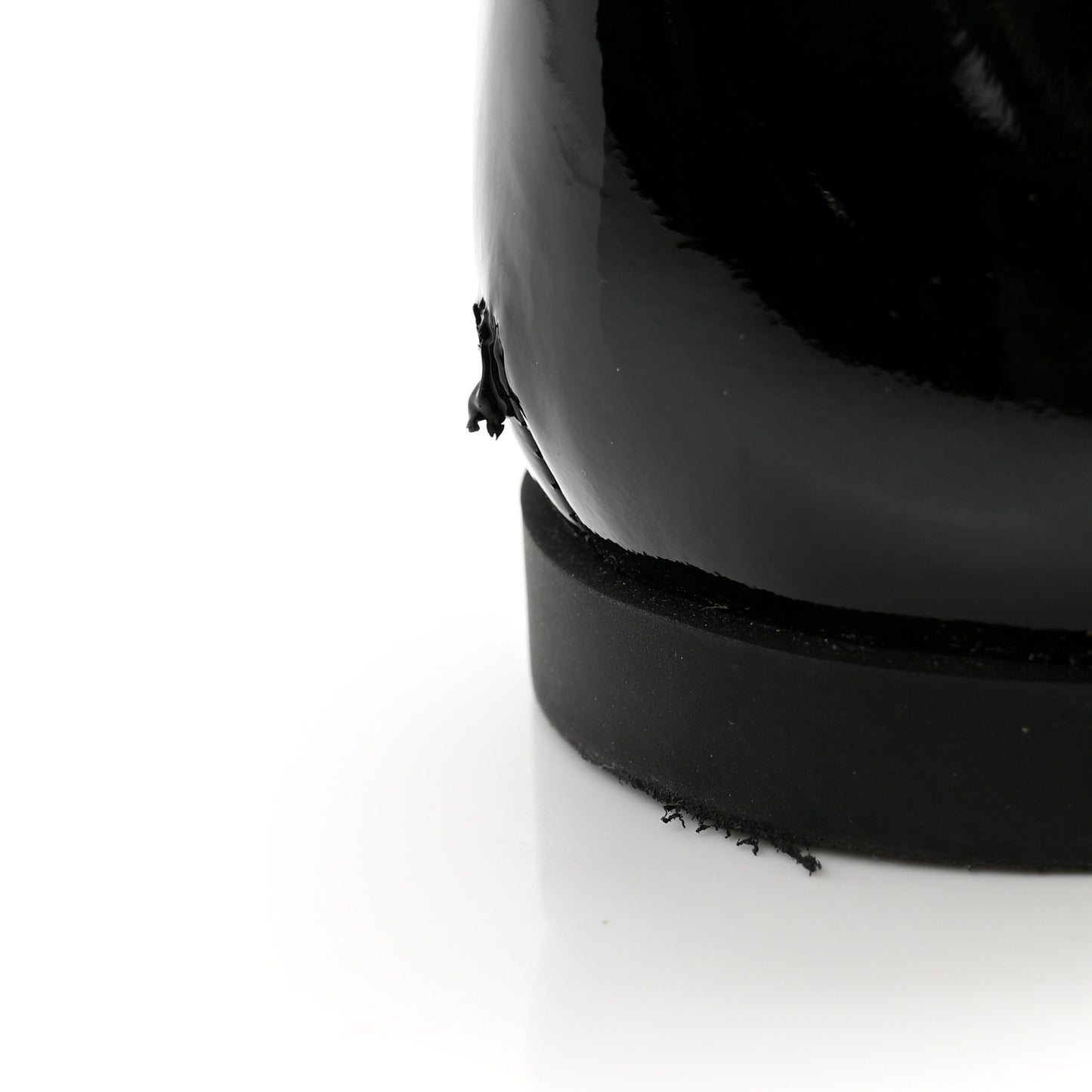Patent CC Mocassin Loafers 39.5 Black