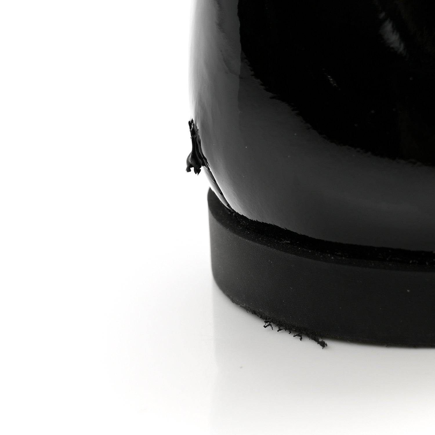 Chanel Patent CC Mocassin Loafers 39.5 Black 11 of 11