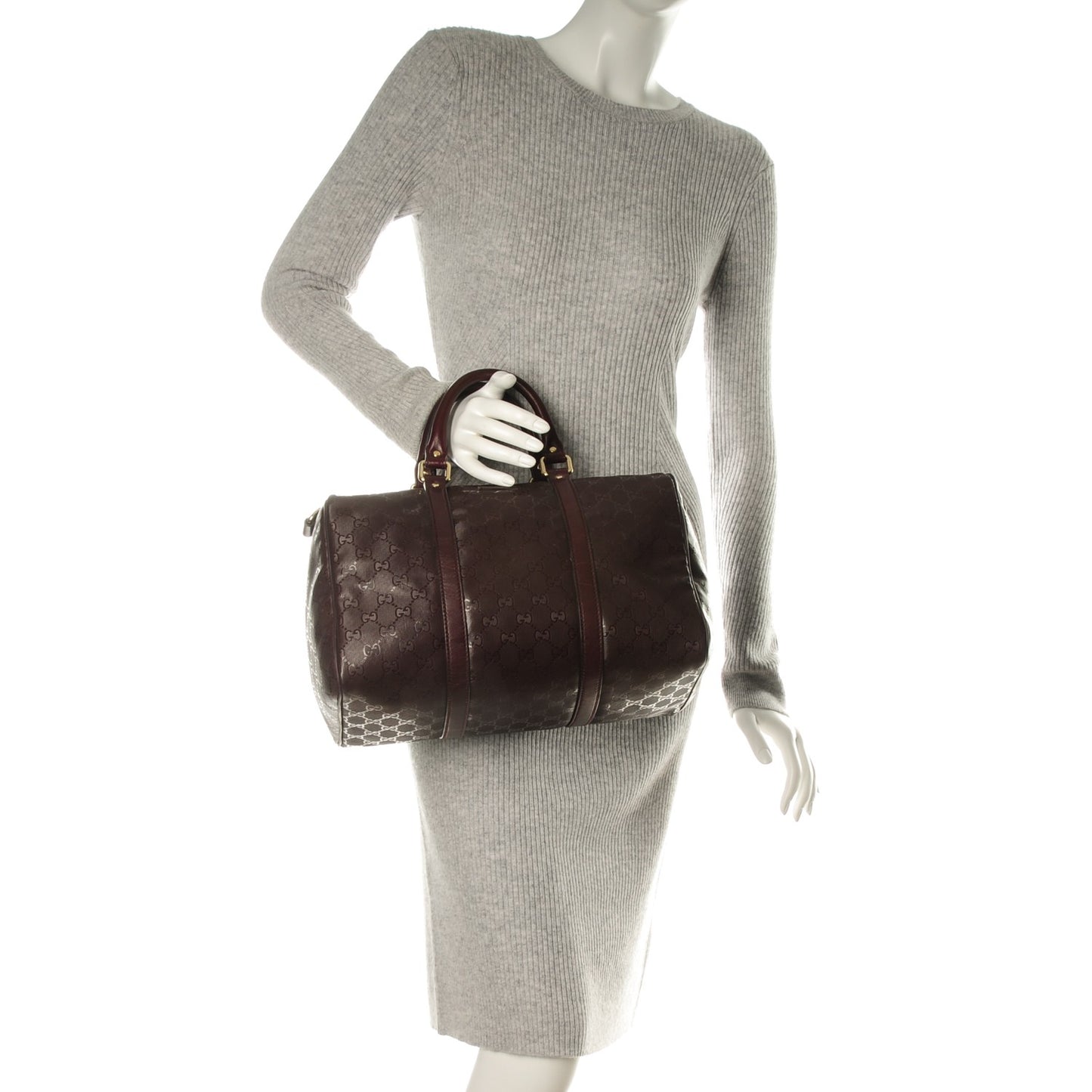 Imprime Monogram Medium Joy Boston Bordeaux