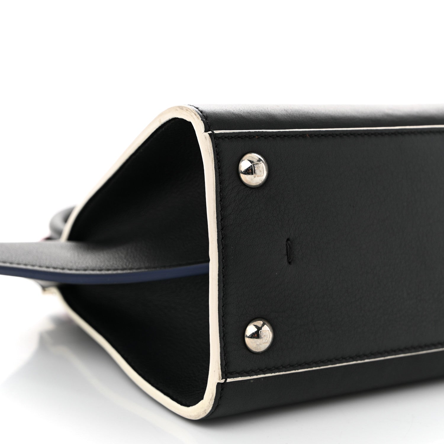 Fendi Vitello Dolce Mini 3Jours Tote Black 9 of 10